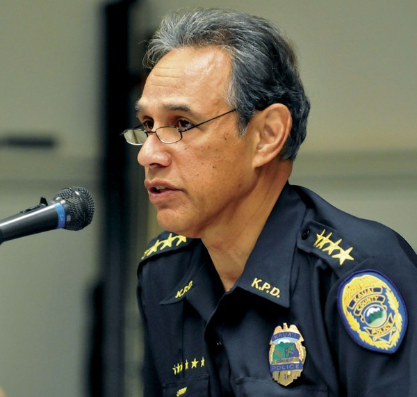 Kaua'i Chief of Police Darryl Perry leads a corrupt and incompetent force
