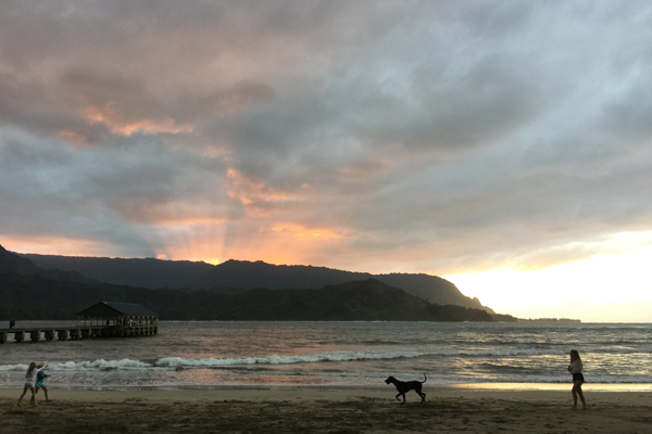 Black Pot Beach at Sunset