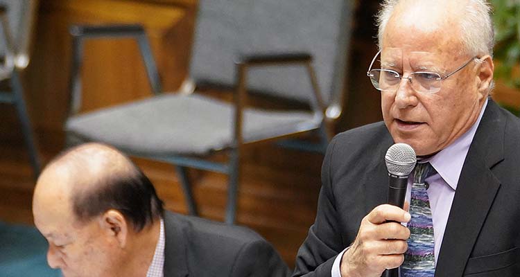 Senator Russell Ruderman carbon tax debate