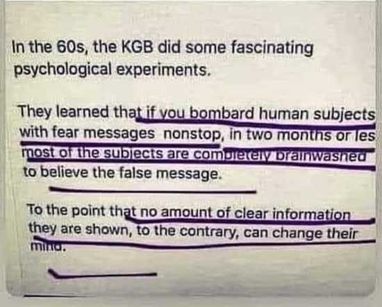 KGB Experiments