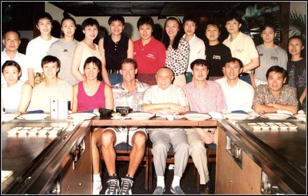 Chinese Women's Olympic Volleyball Team, circa 1996. Silver Medal Winners