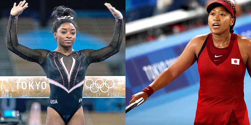 Simone Biles and Naomi Osaka Challenged by Pressure of World Competition