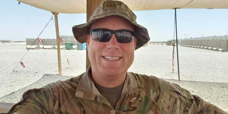 Mike Pratt, career military officer, loves the bomb