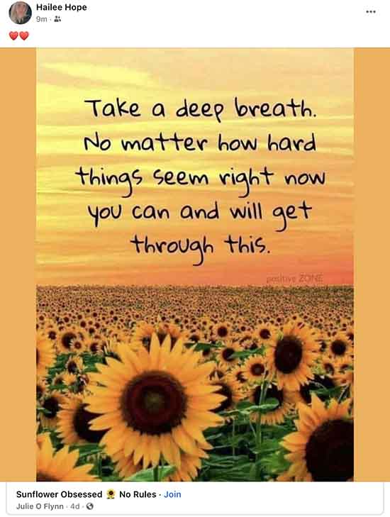 Take a Deep Breath. You will get through this.