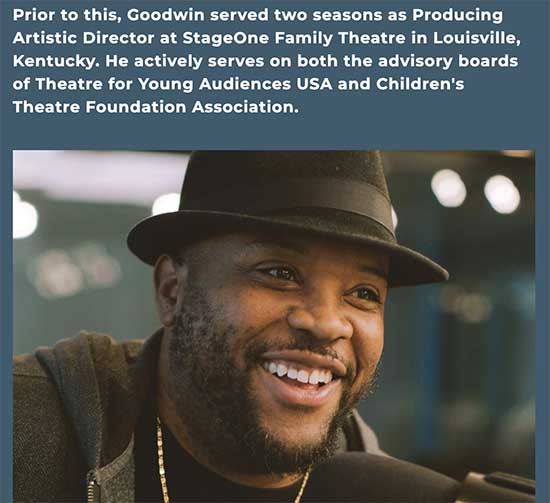 Idris Goodwin: Director of The Colorado Springs Fine Arts Center at Colorado College, the first Black man to hold the position in its 100 year history.