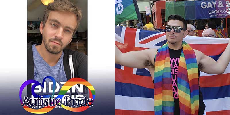 Kalani Weeks (left) and Kekoaopololu Kealoha (Nahe) right