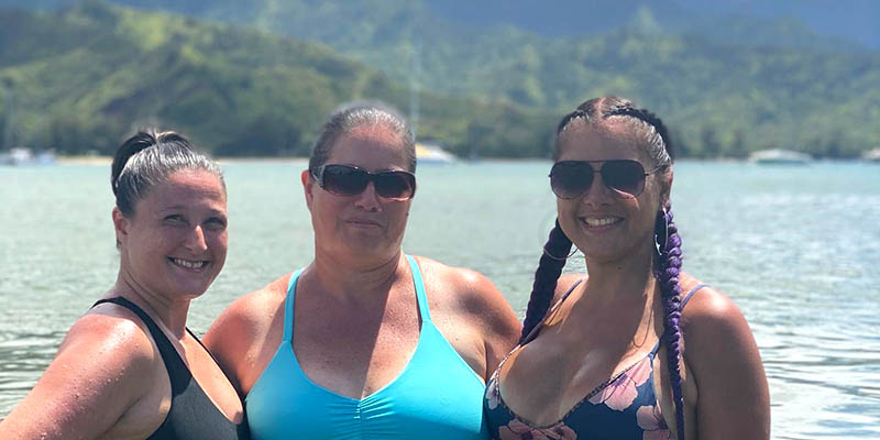Pua Nunes lives The Dream on Kaua'i. Wants taxpayers to support her family.