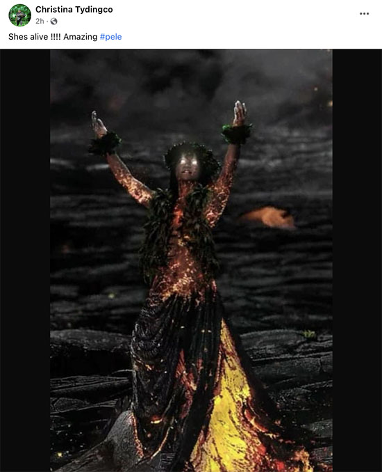 Christina Tydingco: She's Alive !!! Amazing #pele