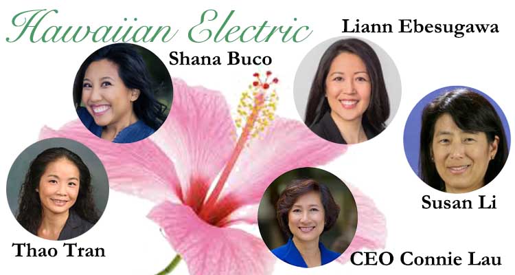 CEO Connie Lau, Thao Tran, Shana Buco, Liann Ebesugawa, and Susan Li: Cruel Human Beings