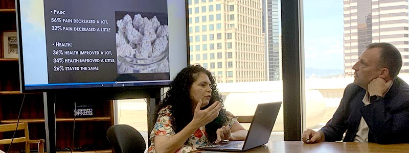 Working with Dr. Josh Green on Medical Cannabis Issues. Nobody Dies from Cannabis Overdose