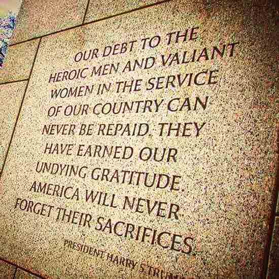 DEBT CAN NEVER BE REPAID ... US President Harry S Truman