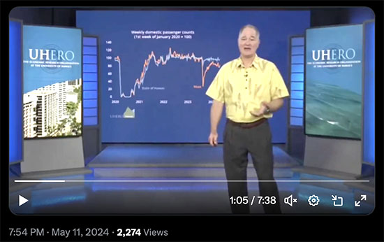 Carl Bonham, UHERO Executive Director, spells out the continued disaster facing Maui families