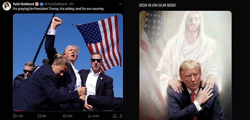 Trump just survived an assassination attempt. Democrats will not recover this epic moment. Biden has ZERO chance at this point in time.