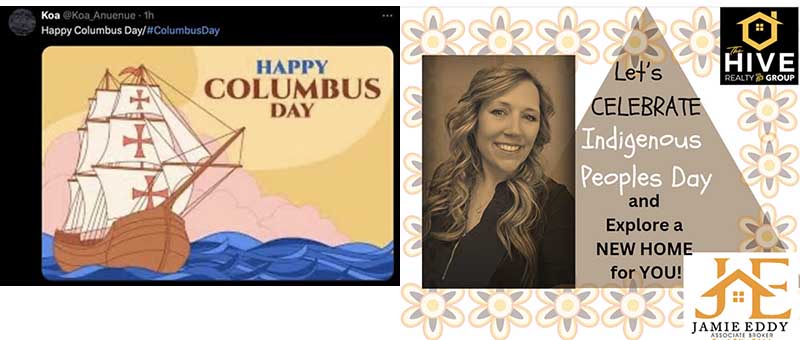 Original Graphic (left). Jamie Eddy replaced with her picture and political commentary