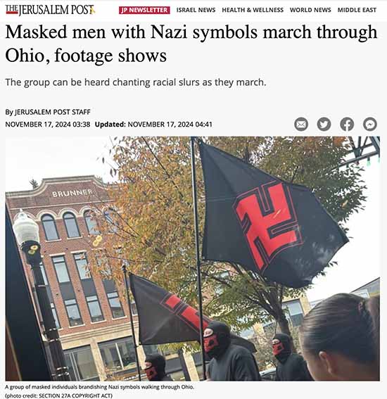 Screenshot: The Jerusalem Post, 11.17.24