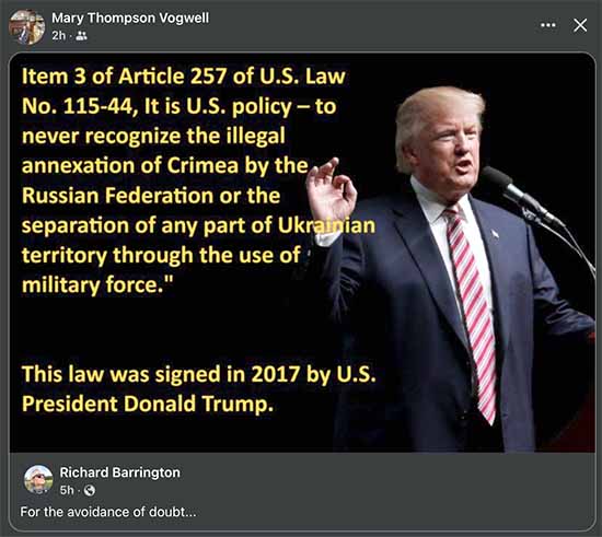 President 47 BETRAYED President 45