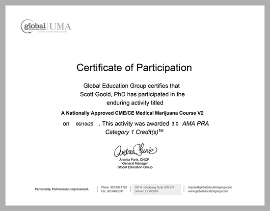 Awarded for excellent in course participation, June 18, 2025