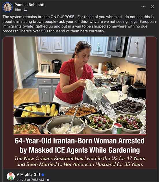 The system remains broken ON PURPOSE. For those of you whom still do not see this is about eliminating brown people -- ask yourself this -- why are we not seeing illegal European immigrants (white) gaffled up and put in a van to be shipped somewhere with no due process? There’s over 500 thousand of them here currently.