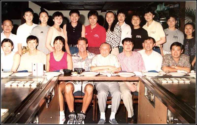 China Womens Volleyball Team: World Bronze medal, Honolulu, Hawaii (1995); Olympic Silver medal, Atlanta USA (1996)