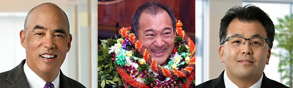 Jason M. Tani (l), Dean E. Ochian, Bryan M. Harada (r). "M" is for Malpractice. 