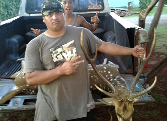 Screenshot: Jeremiah Keohuloa PROVED to be a racist asshole